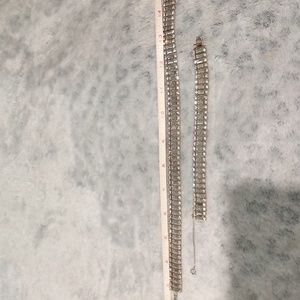 1950'S Vintage Rhinestones necklace and Bracelet